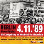 Berlin Alexanderplatz 4.11.´89: Die Kundgebung am Vorabend des Mauerfalls Die Kundgebung am Vorabend des Mauerfalls