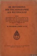 Lampen, Dr. Willibrord: De beteekenis de Lampen, Dr. Willibrord: De beteekenis de