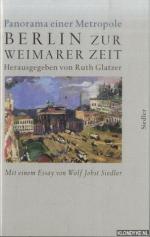 Siedler, Wolf Jobst: Berlin zur Weimarer
