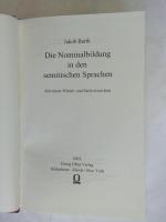 Jacob Barth: Die Nominalbildung in den s