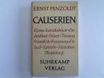 Ernst Penzoldt: Causerien