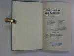Information and Control: Volume 14. Year