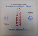 40 Jahre Brutmaschinenwerk Bismark / Altmark 1949 - 1989 - VEB Geflügelausrüstungen Perleberg - 60 Jahre Brüter aus Bismark