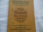 5 Jahre Fragekasten der Landwirtschaftlichen Wochenschrift 1921 - 25