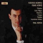 Frederico Mompou: Selected Piano Works b