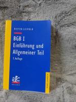 BGB I: Einführung und allgemeiner Teil : ein Lehrbuch mit Fällen und Kontrollfragen. Mohr-Lehrbuch