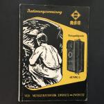 Bedienungsanweisung R-F-T Netzprüfgerät dUNPG 1 Messgerätewerk Zwönitz