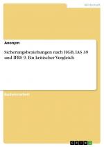 Sicherungsbeziehungen nach HGB, IAS 39 und IFRS 9. Ein kritischer Vergleich / Anonym / Taschenbuch / 60 S. / Deutsch / 2017 / GRIN Verlag / EAN 9783668463363