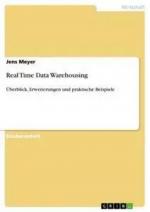 Real Time Data Warehousing / Überblick, Erweiterungen und praktische Beispiele / Jens Meyer / Taschenbuch / 28 S. / Deutsch / 2007 / GRIN Verlag / EAN 9783638831949
