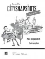 City Snapshots Clarinet - Klavierbegleitung / Eine musikalische Reise für junge Leute. 1-2 Klarinetten mit Klavierbegleitung. Partitur. / James Rae / Buch / Noten | Partitur / Buch / Universal Edition
