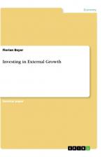 Investing in External Growth / Florian Beyer / Taschenbuch / Paperback / 44 S. / Englisch / 2020 / GRIN Verlag / EAN 9783346172730