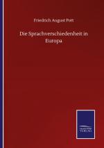 Die Sprachverschiedenheit in Europa / Friedrich August Pott / Taschenbuch / Paperback / 116 S. / Deutsch / 2020 / Outlook / EAN 9783752516029