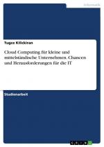 Cloud Computing für kleine und mittelständische Unternehmen. Chancen und Herausforderungen für die IT / Tugce Kilickiran / Taschenbuch / Paperback / 28 S. / Deutsch / 2020 / GRIN Verlag