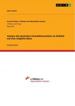 Analyse des deutschen Immobilienmarktes im Hinblick auf eine mögliche Blase / Julia Linnert / Taschenbuch / Paperback / 36 S. / Deutsch / 2017 / GRIN Verlag / EAN 9783668552791