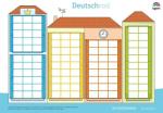 Deutschrad 1 / Schreibtabelle Druckschrift (Poster) Klasse 1, Deutschrad. Ausgabe ab 2018 / Poster / 12 S. / Deutsch / 2018 / Ernst Klett Vertriebsgesellschaft / EAN 9783120115809
