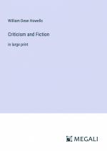 Criticism and Fiction / in large print / William Dean Howells / Taschenbuch / Paperback / Englisch / 2023 / Megali Verlag / EAN 9783387026542