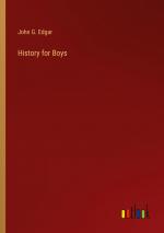 History for Boys / John G. Edgar / Taschenbuch / Paperback / Englisch / 2024 / Outlook Verlag / EAN 9783368654733