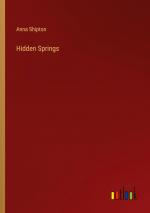 Hidden Springs / Anna Shipton / Taschenbuch / Paperback / Englisch / 2024 / Outlook Verlag / EAN 9783385436695