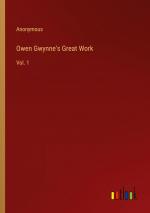 Owen Gwynne's Great Work / Vol. 1 / Anonymous / Taschenbuch / Paperback / Englisch / 2024 / Outlook Verlag / EAN 9783385257801