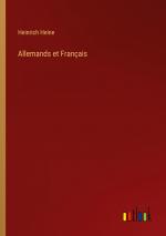 Allemands et Français / Heinrich Heine / Taschenbuch / Paperback / Französisch / 2024 / Outlook Verlag / EAN 9783385074354