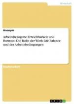 Arbeitsbezogene Erreichbarkeit und Burnout. Die Rolle der Work-Life-Balance und der Arbeitsbedingungen / Anonym / Taschenbuch / Paperback / 36 S. / Deutsch / 2021 / GRIN Verlag / EAN 9783346522221