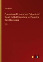 Proceedings of the American Philosophical Society Held at Philadelphia for Promoting Useful Knowledge / Vol. II / Anonymous / Taschenbuch / Paperback / Englisch / 2024 / Outlook Verlag