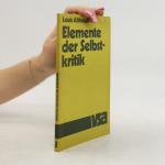 Louis Althusser: Elemente der Selbstkrit Louis Althusser: Elemente der Selbstkrit