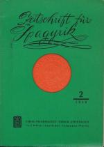 Zeitschrift für Spagyrik. 1959-2, 1960-3, 1960-4