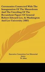 Executive Committee Lee Memorial Assoc.: Executive Committee Lee Memorial Assoc.: