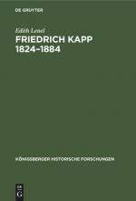 Friedrich Kapp 1824¿1884