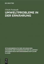 Umweltprobleme in der Ernährung