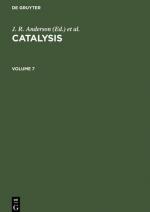J. R. Anderson: Catalysis. Volume 7