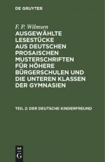 Der deutsche Kinderfreund, Teil 2