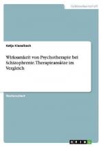 Wirksamkeit von Psychotherapie bei Schizophrenie. Therapieansätze im Vergleich