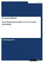 Vom Möglichkeitskalkül zur Fuzzy Logik. Modallogik