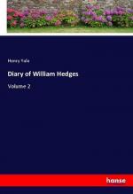 Diary of William Hedges