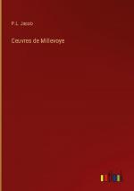 Ceuvres de Millevoye