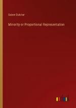 Minority or Proportional Representation