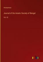 Journal of the Asiatic Society of Bengal