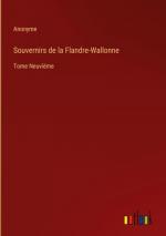 Anonyme: Souvernirs de la Flandre-Wallon