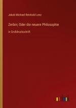 Zerbin; Oder die neuere Philosophie