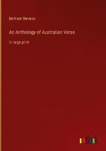 An Anthology of Australian Verse