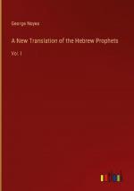 A New Translation of the Hebrew Prophets