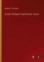 Animal intelligence: Experimental studies