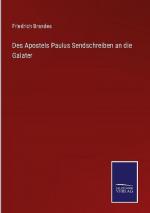 Des Apostels Paulus Sendschreiben an die Galater