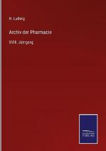 Archiv der Pharmacie