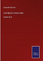 Lord Byron's letzte Liebe