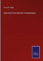 Selections from Eminent Commentators