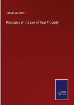 Principles of the Law of Real Property