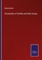 Vicissitudes of Families and other Essays